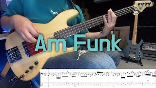 Funkman이 되기 위한 필살기 만들기 / Am Funk Bass / Bass Backing Track