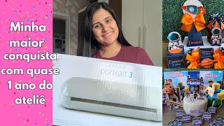 Minha maior conquista do ateliê | portrait 3| Rotina de encomenda | papelaria personalizada