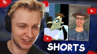 СТИНТ СМОТРИТ YOUTUBE SHORTS #5