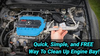 Acura TL Coolant Line Delete! *Step By Step*