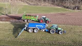 FarmVLOG 2103 TV Reportage, Dünger, Gülle, Mist und Striegeln die ganzen Frühjahrsarbeiten