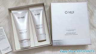 Sữa Rửa Mặt Ohui Trắng Da, Sữa Rửa Mặt Ohui Extreme White Mua 1 Tặng 1 (160ml+100ml)