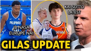 Mga TOTOY pa KALABAN ng GILAS!BROWNLEE nasa EUROPE na AT LATEST kay KAI SOTTO!