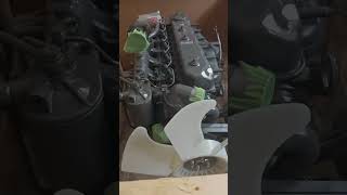 6BG1 diesel engine assembly