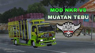 Mod NKR V8 Muatan Tebu | MOD BUSSID TERBARU