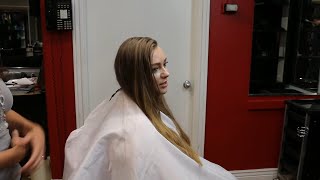 Elizabeth AZ - Pt 2: Real Long Blonde Hair to Completely Bald (Free Video)