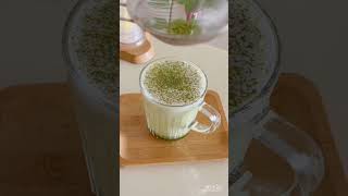 How I drink my #matcha ?🍵 #recipe #easyrecipe #reels #relaxing #shorts #drinks #asmr #instagram #fb