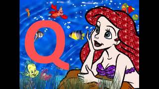 ABC SONG for KIDS with the Little MERMAID | LEARN the ALPHABET