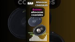 Altavoces COAXIALES 8A# Tipos de altavoces para automóvil  #automobile #tips # #car #mechanic