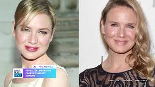 RENEE ZELLWEGER ON THE PLASTIC SURGERY RUMORS