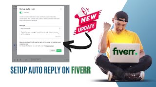 How to Setup auto reply on Fiverr | Fiverr latest Update | Sent Message automatically on Fiverr