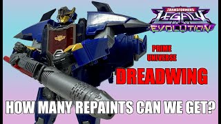 TRANSFORMERS LEGACY EVOLUTION PRIME UNIVERSE DREADWING UNBOXING AND REVIEW