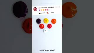 Guess the final colour | #colormixing #asmr #guessthecolor #satisfying #colorcrush