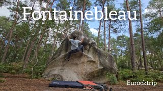 5 min de FONT⛰️🔥 / ESCALADA EN FONTAINEBLEAU 🧗