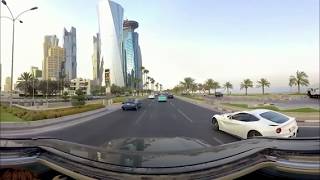 Doha Qatar Corniche 360° Video: Experience a Virtual Reality Ride