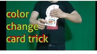 Tutorial magic color chang , easy magic