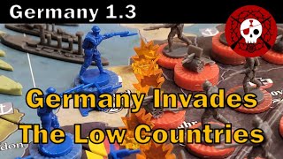 Axis & Allies 1914 - Operation Schieffen 1.3 - Germany - Turn 1.