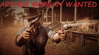 Red Dead Redemption II PC - Arthur Morgan VS The Law (WANTED)