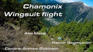 Chamonix Wingsuit Flight