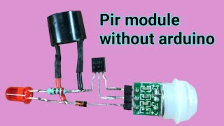 Simple pir sensor circuit without arduino | JLC PCB