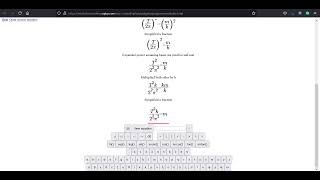 How to solve T=2pi(m/k)^(1/2) for all variables, showing full working using my CAS