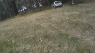 Terrible rally crash