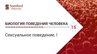 Биология поведения человека: Лекция #15. Сексуальное поведение, I [Роберт Сапольски, 2010. Стэнфорд]