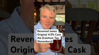 Reverend James Original 4.3% Cask Ale (Coleham Tap, Shrewsbury) #beerreview