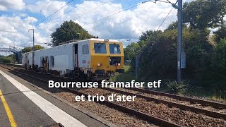 Spot en bretagne#307, Bourreuse framafer etf et trio d’ater