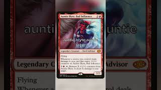 🔴 Auntie Blyte + Volcano Hellion = Infinite Damage! 💥 #MTG #MagicTheGathering #Commander