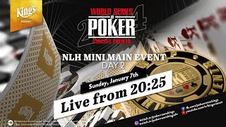 ♠️ Tag 2 des €250 WSOP Circuit Mini Main Events live aus dem King's Resort 👑 🎙️Hachi