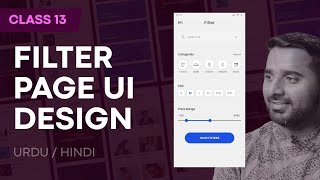 How to design Filter Page APP UI - Part 13 of 41 | FREE APP UI UX Design Course |