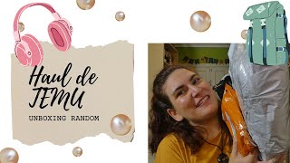 HAUL DE TEMU | UNBOXING RANDOM