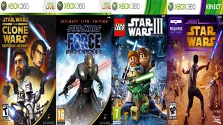 All Star Wars Games for Xbox 360