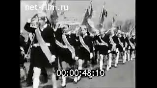 1971г. Ульяновск. памятник В.И. Ленину. 22 апреля