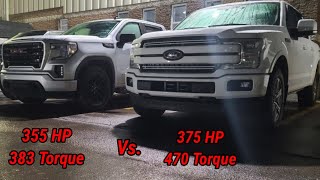 F150 3.5 Ecoboost Vs. Sierra 5.3!