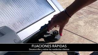 ¿Cómo se colocan las fijaciones rápidas Abrisud?