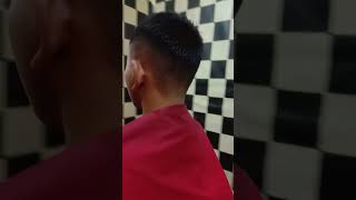 Barbershop Arka di gardu Rancabango Subang model rambut poni 3 jari