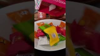 yummy RITTER SPORT chocolates! ASMR #shorts #asmr #viral #youtubeshorts #food #satisfying