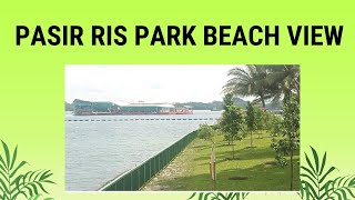 Pasir Ris Park Beach View - Sand Structure And Beach View