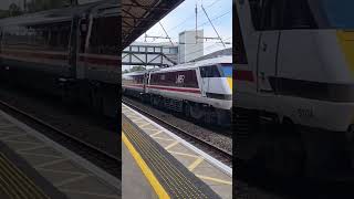 Class 91 passing Grantham