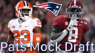 2022 Patriots Mock Draft 5.0 (FINAL)