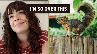 The Gardener 👩‍🌾 vs The Squirrels 🐿️ | Non Lethal Methods for Squirrel Control in the Garden