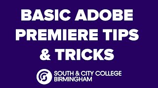 Premiere Tips and Tricks