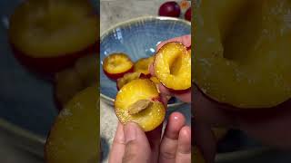 Plum Compote- No artificial colour or gelling agent. Click related video for recipe #plum #recipe