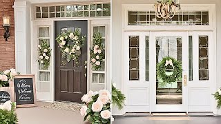 Elevate Your Entrance: Top Spring Front Door Decor Ideas for a Stylish Porch