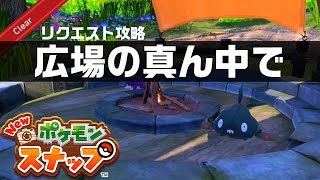 広場の真ん中で【Newポケモンスナップ・リクエスト攻略】