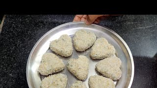 Potato heart nuggets । snacks । Prabha's Small World #cooking #shorts #aloo #heart #nuggets #snacks