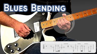 Blues Bending Licks 6 [Intermediate] with BACKING TRACK