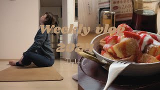 Weekly diary 🍞 MAR| body activation | never live without bread | Hoshino coffee date | yoga workout